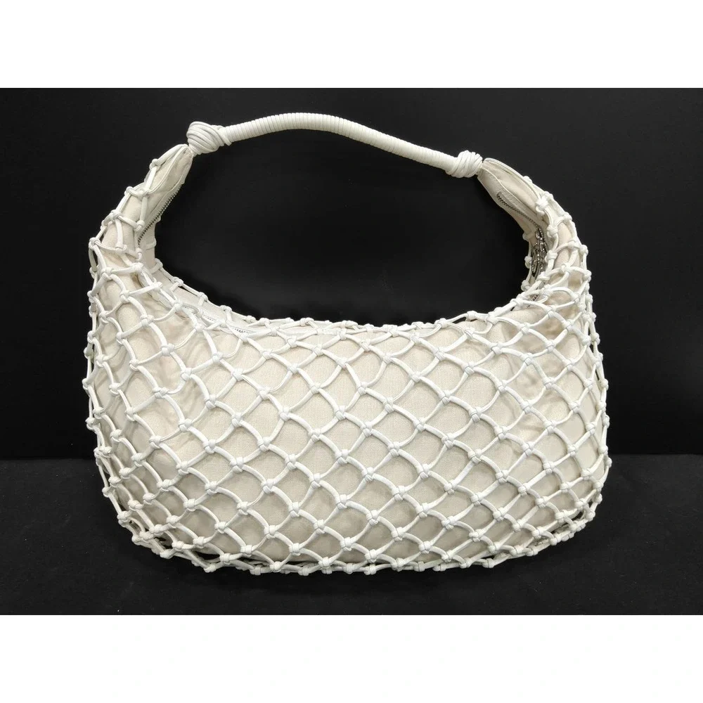 STAUD Large Luna Open-knit Netted Vegan Shoulder Bag - Picture 2 of 13